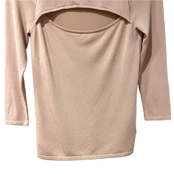 L'Agence Jocelyn Cutout Sweater in Pink (S) - Picture 8 of 12